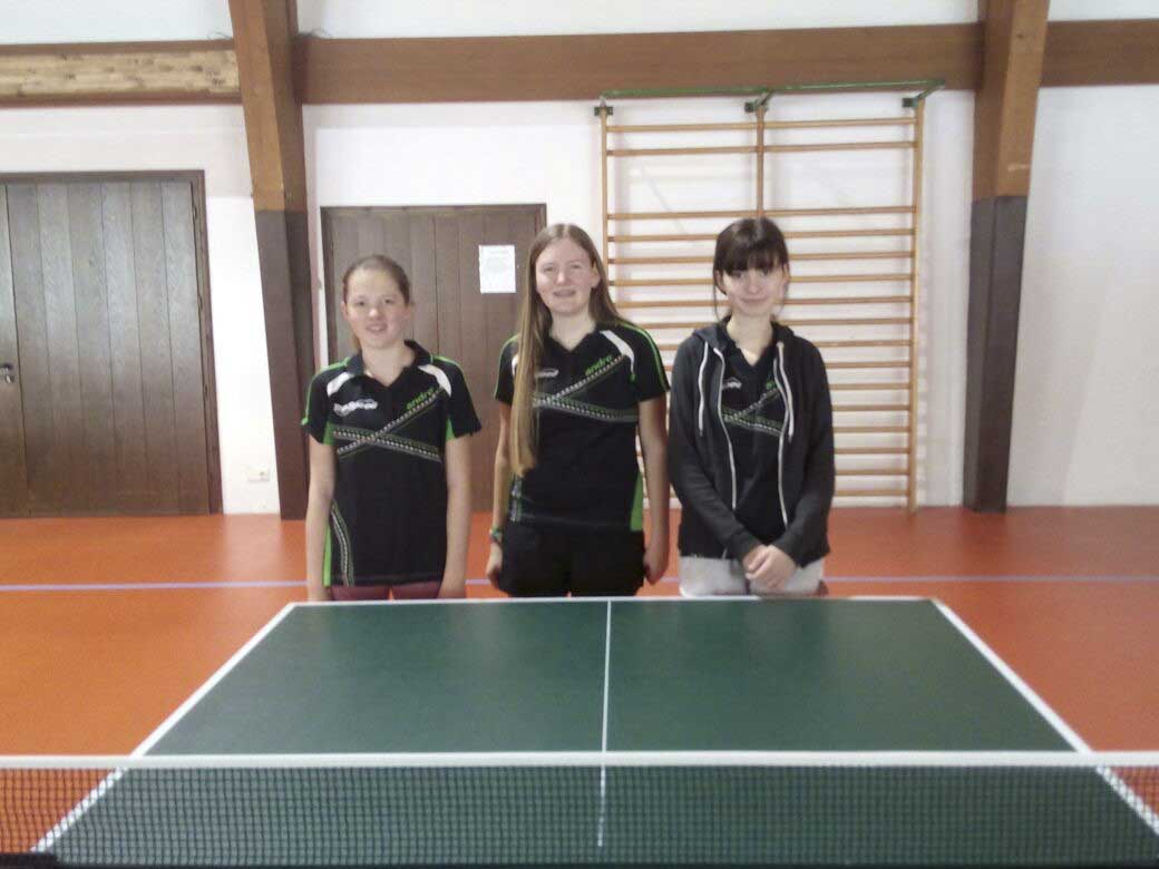 Tischtennis – Mädchenmannschaften