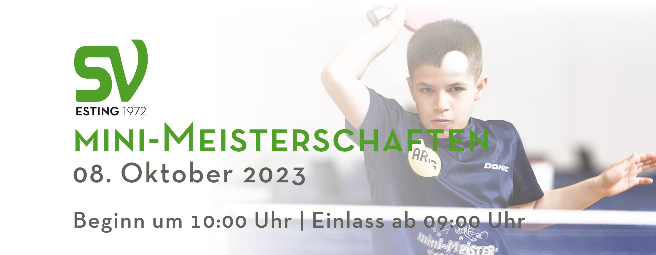 Mini Meisterschaften SV Esting E V 