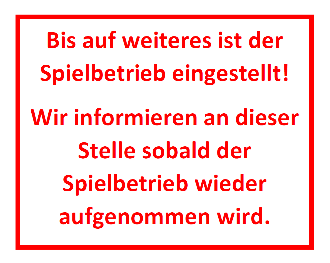 aktDienstplan Unsere aktuellen Trainingstermine sind: