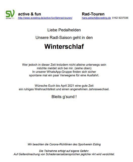 SVE-Radl20201026-Winterschlaf